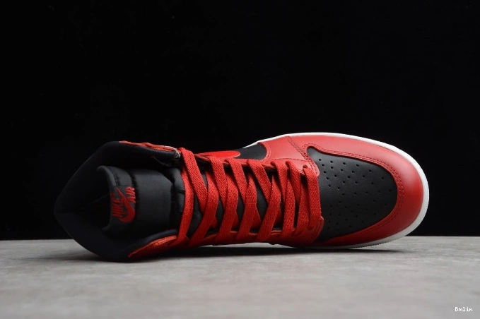 Bmlin Varsity 85 Red Jordan Air 1 High BQ4422-600 0815